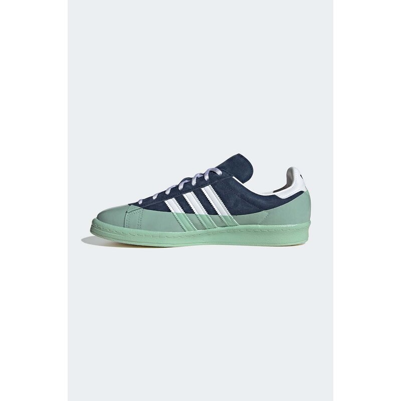 Kožené sneakers boty adidas Originals Campus 80s Cali Dewitt tmavomodrá barva, IG3142