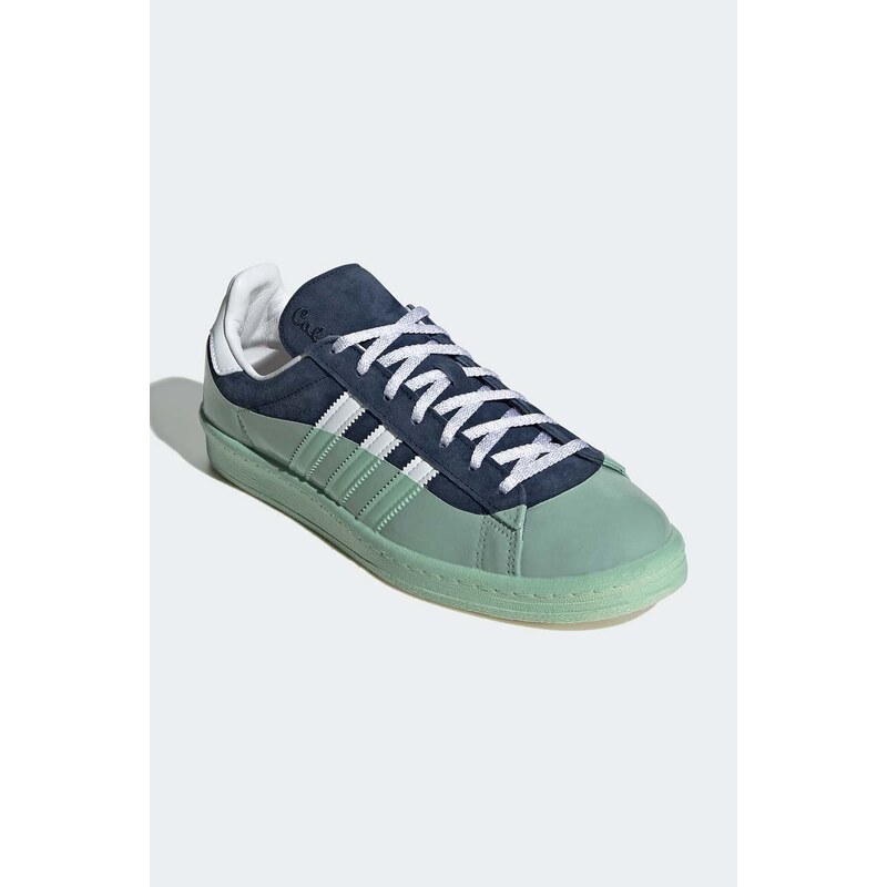 Kožené sneakers boty adidas Originals Campus 80s Cali Dewitt tmavomodrá barva, IG3142