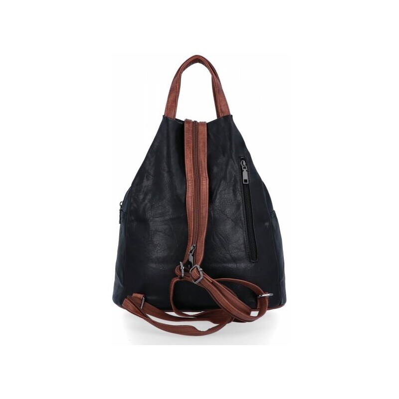 Dámská kabelka batůžek Herisson černá 1552H2023-51