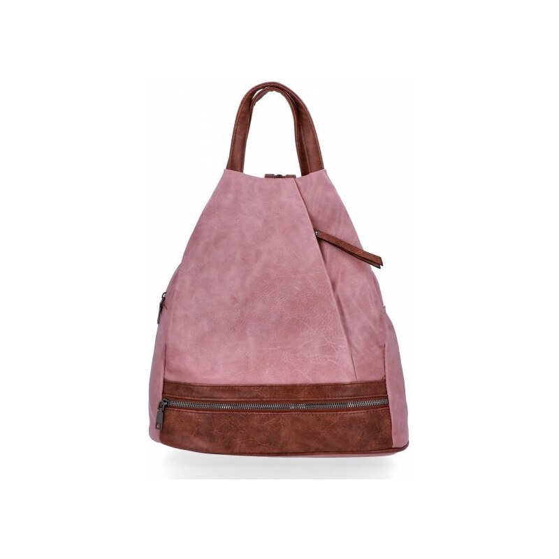 Dámská kabelka batůžek Herisson pudrová růžová 1552H2023-51