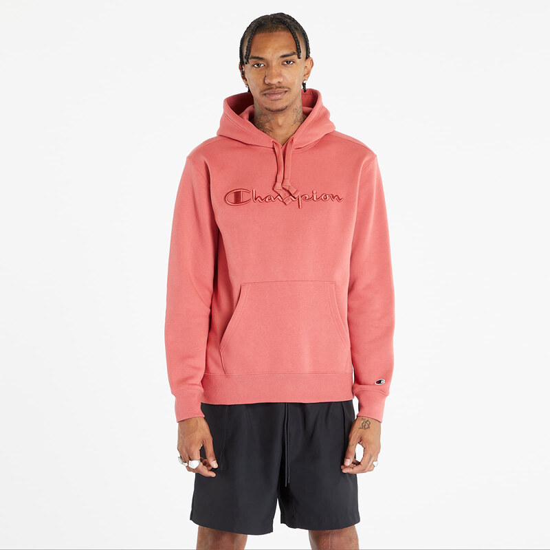 Pánská mikina Champion Hooded Sweatshirt Pink