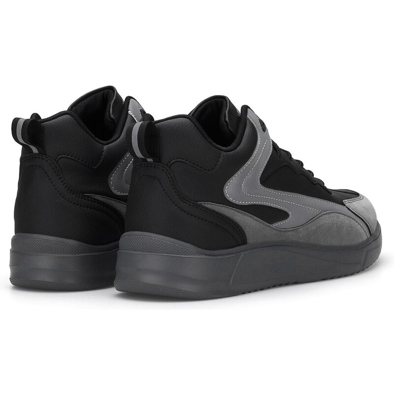 DARK SEER Black Smoked Men's Sneakers