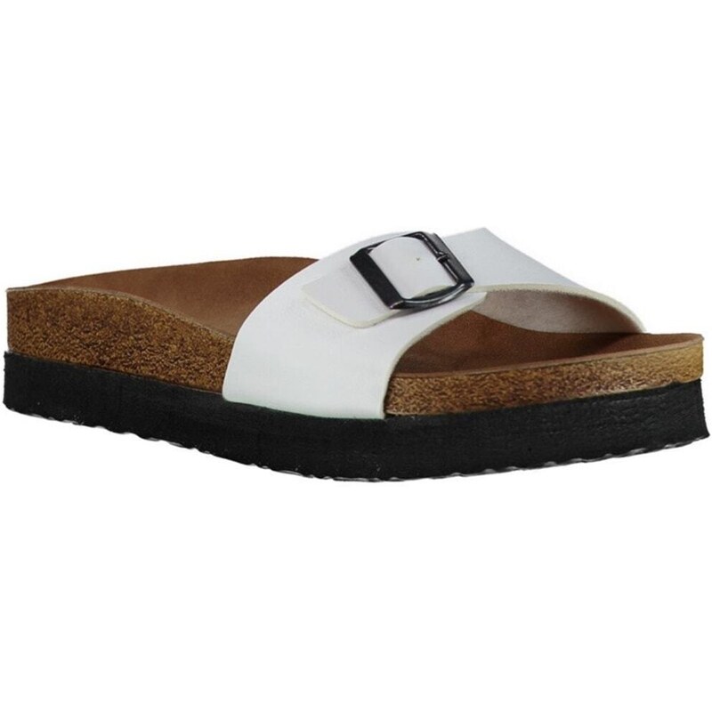 Fox Shoes White Women's Slippers