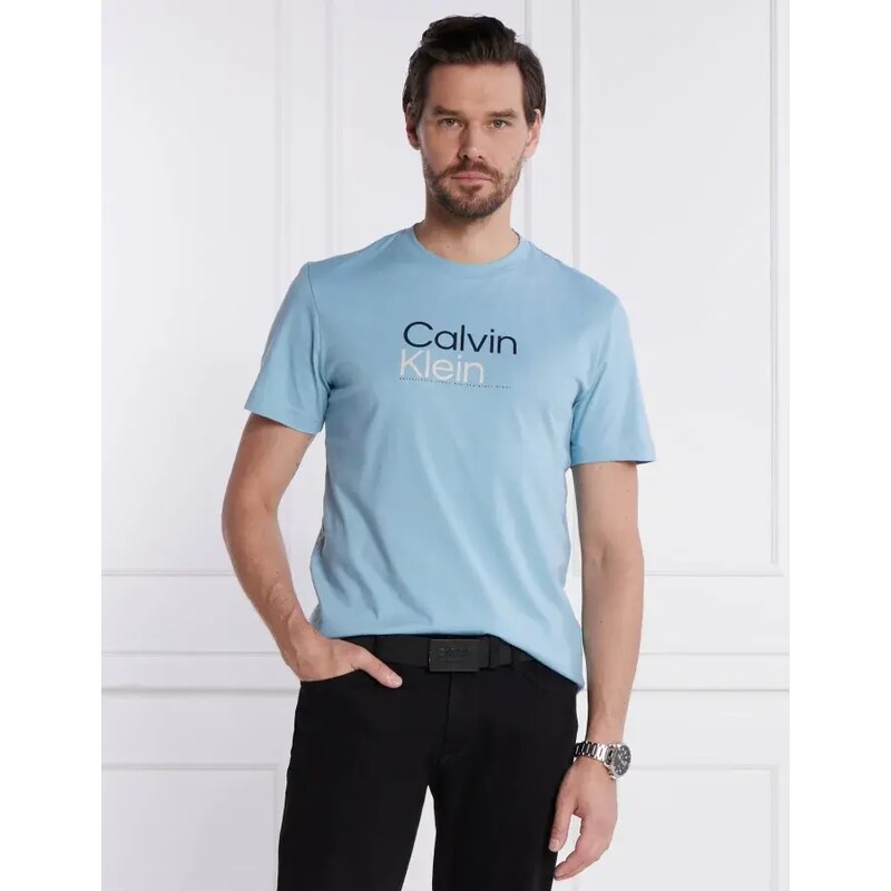 Calvin Klein Tričko MULTI COLOR LOGO | Regular Fit