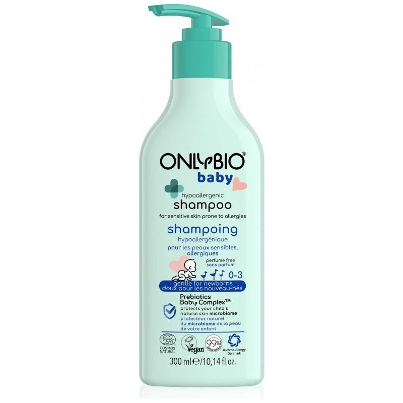 Hypoalergenní šampon pro miminka OnlyBio - 300 ml