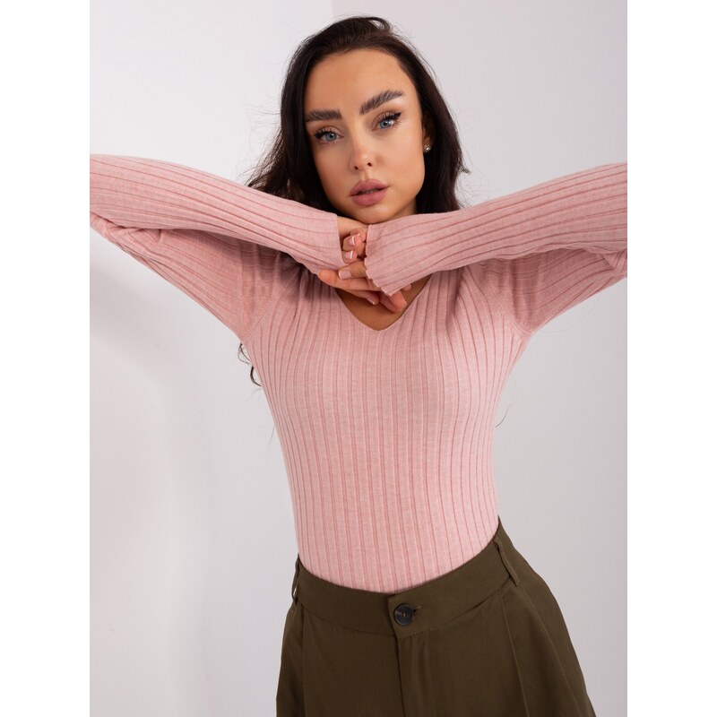 P-M Sweater-PM-SW-PM1088.25-light pink 107005536