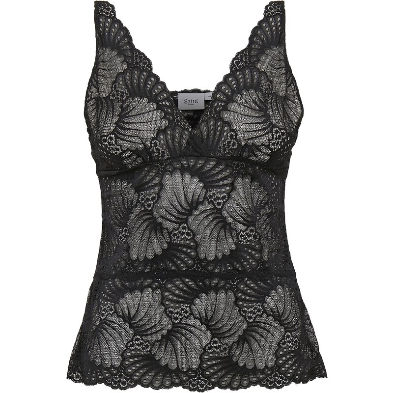 SAINT TROPEZ Top Daisy černá 98030841