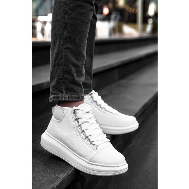 DARK SEER White Men's Sneakers