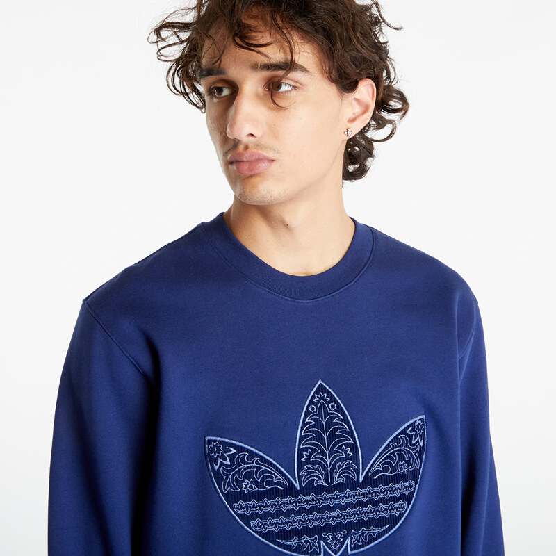 adidas Originals Pánská mikina adidas Applique Crew Dark Blue