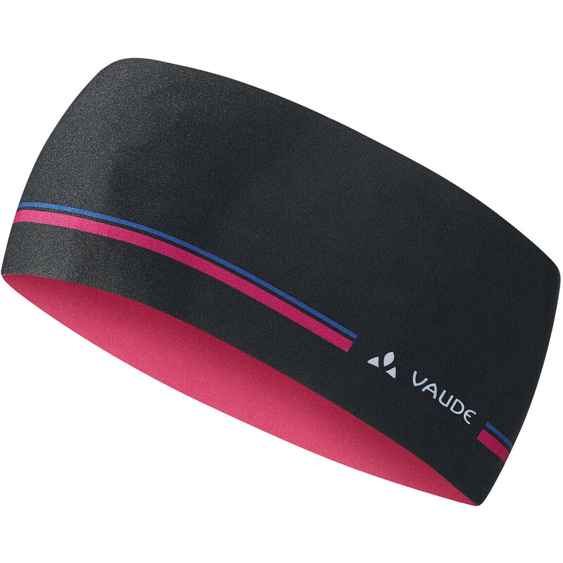 Vaude Logo Headband II, unisex čelenka, rich pink 112727286