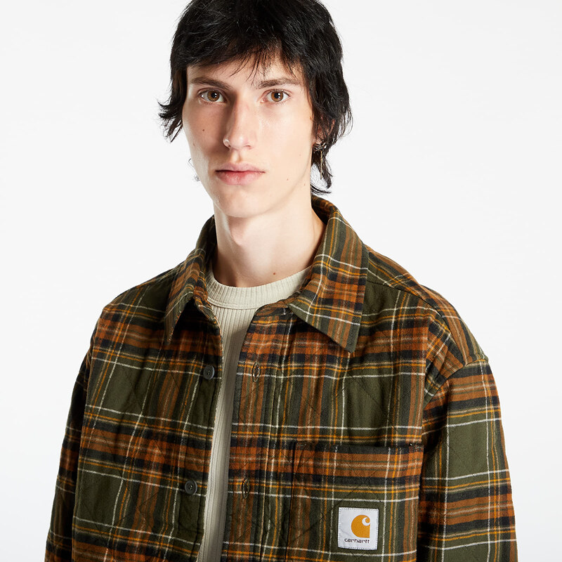 Pánská košile Carhartt WIP Wiles Shirt Jacket Wiles Check, Highland