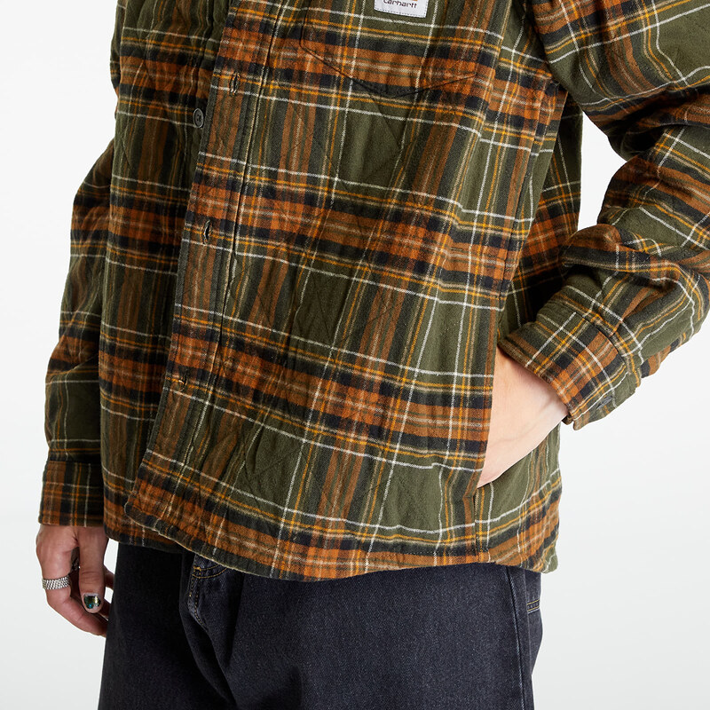 Pánská košile Carhartt WIP Wiles Shirt Jacket Wiles Check, Highland