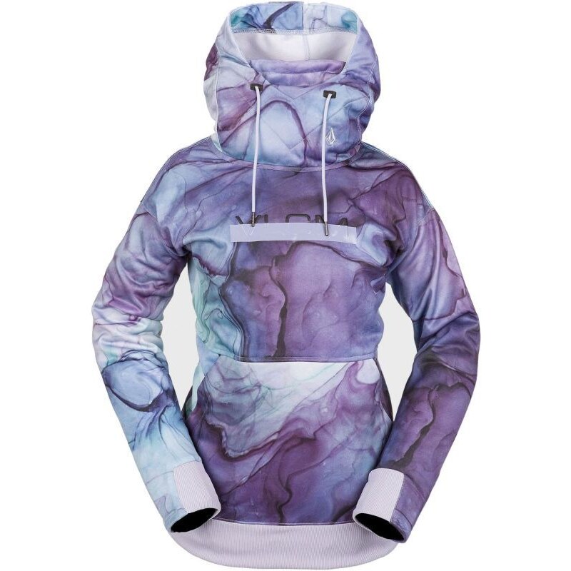 Volcom IKINA VOLCO Riding Hydro Hoodie WS - fialová -