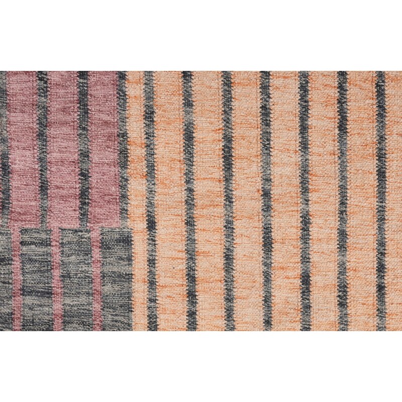 Oranžovo-růžový bavlněný koberec DUTCHBONE HAMPTON 160 x 230 cm