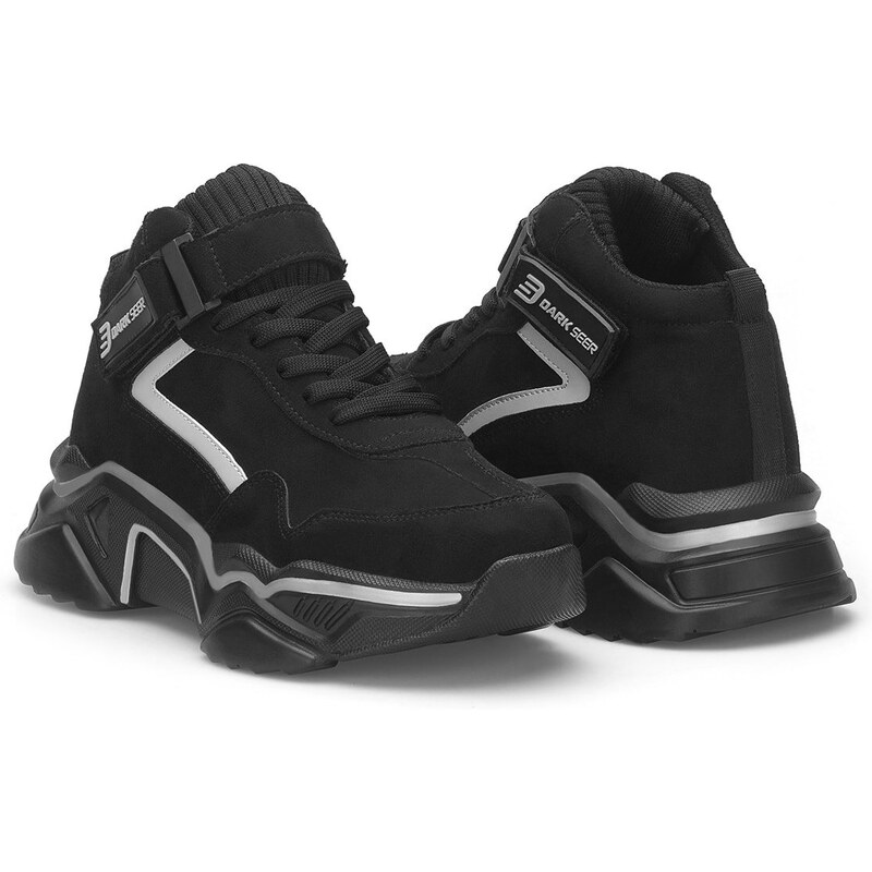 DARK SEER Black Women's Sneakers