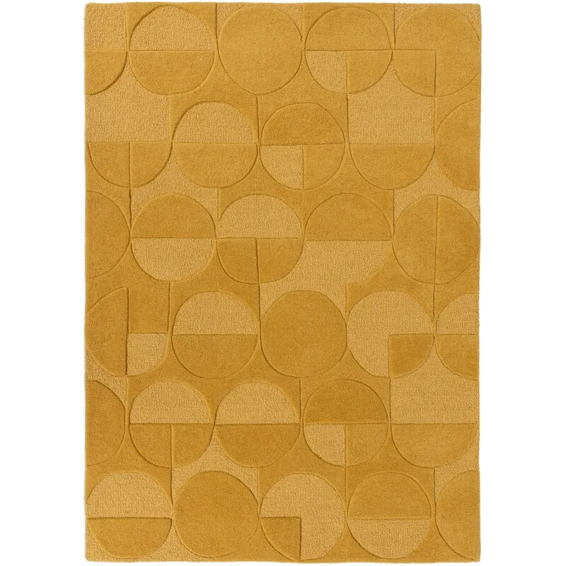 Flair Rugs koberce Kusový koberec Moderno Gigi Ochre - 120x170 cm