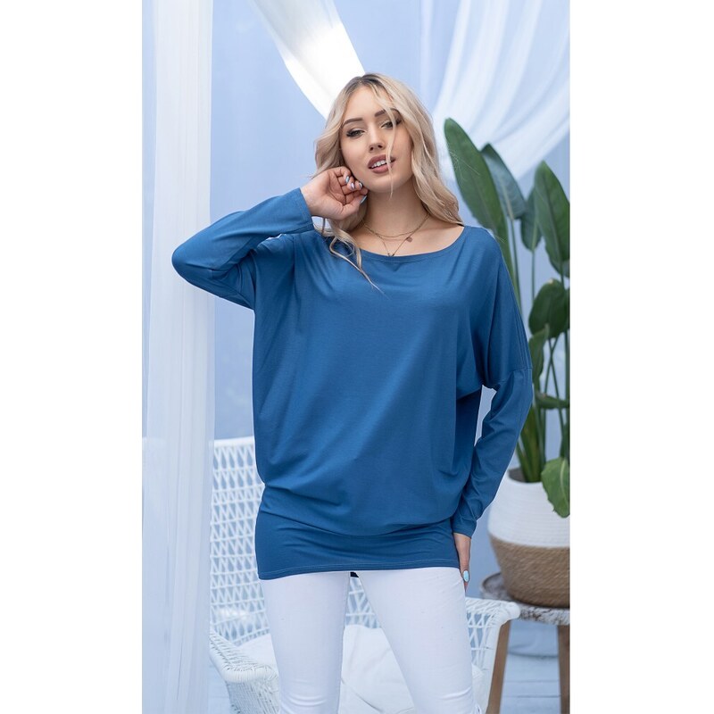 halenka Daniela dlouhý rukáv - chaber (Lental) 87160639