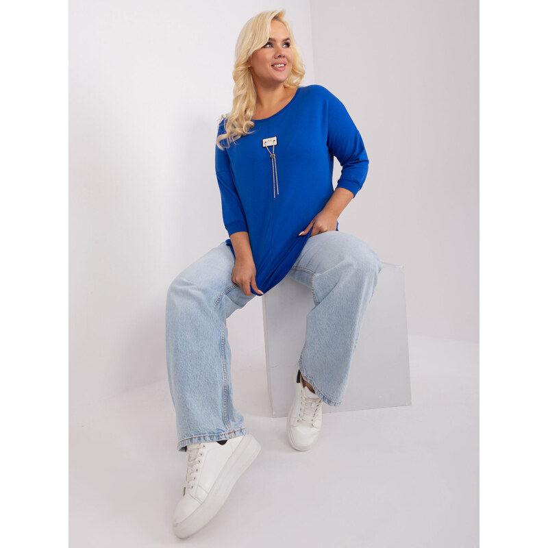 RELEVANCE Blouse-RV-BZ-9116.54P-dark blue