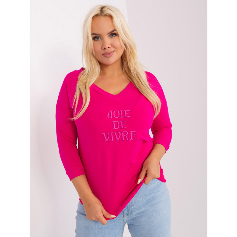 RELEVANCE Blouse-RV-BZ-9143.87P-fuchsia
