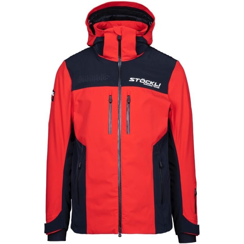 Stöckli WRT Ski jacket red-black pánská bunda 23/24 červená/černá L/52