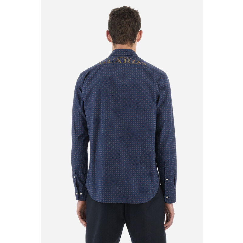 KOŠILE LA MARTINA MAN SHIRT L/S PRINTED POPLIN