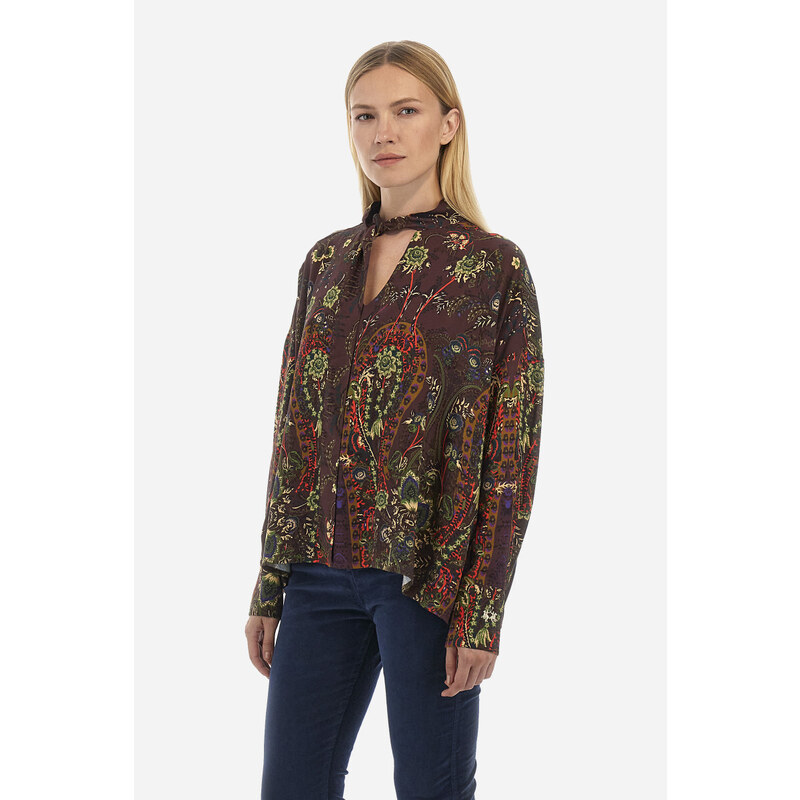 KOŠILE LA MARTINA WOMAN SHIRT L/S PRINTED VISCOS