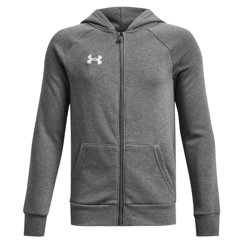 Mikina s kapucí Under Armour Boys' UA Rival Fleece Full-Zip Hoodie 1379794-025