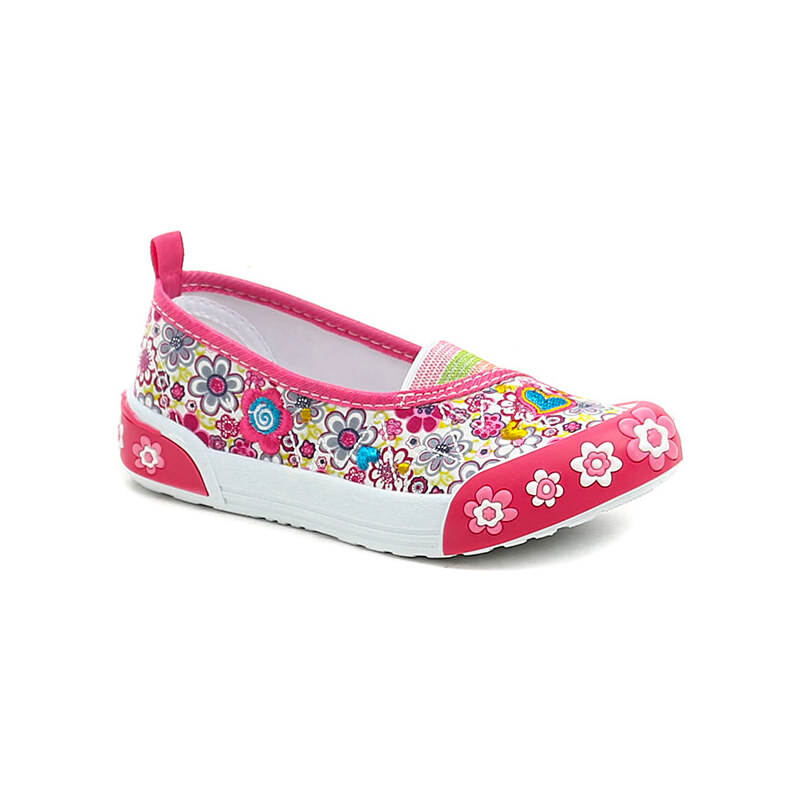 Dětská obuv Peddy PU-601-25-20 růžové dívčí tenisky