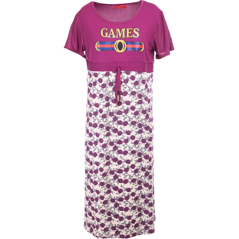 Sale-Noční košile games - fialová
