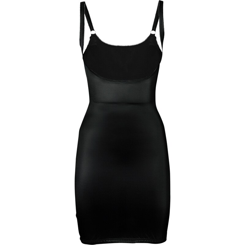 bonprix Tvarující šaty, střední tvarující funkce Černá