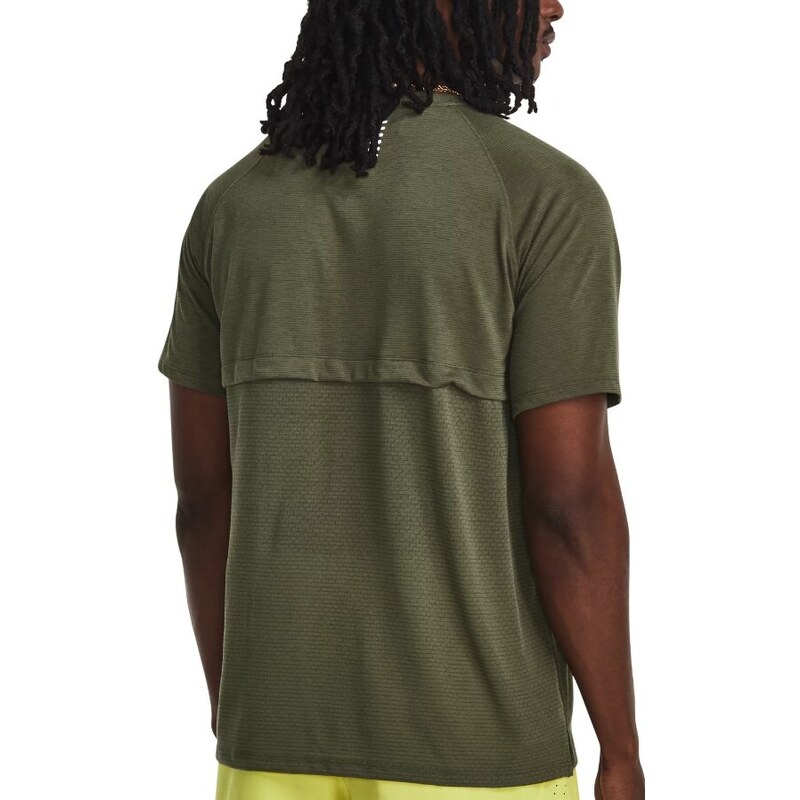 Triko Under Armour UA STREAKER TEE-GRN 1361469-390