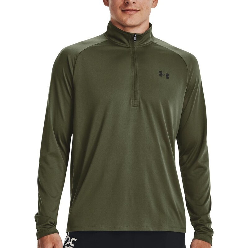 Triko s dlouhým rukávem Under Armour UA Tech 2.0 1/2 Zip-GRN 1328495-392