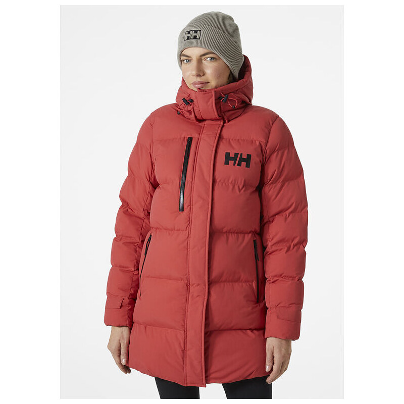 Dámský zimní kabát HELLY HANSEN W ADORE PUFFY PARKA 101 POPPY RED