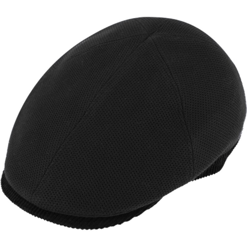 Pánská černá 6-dílná bekovka s podšívkou - Fiebig Hats