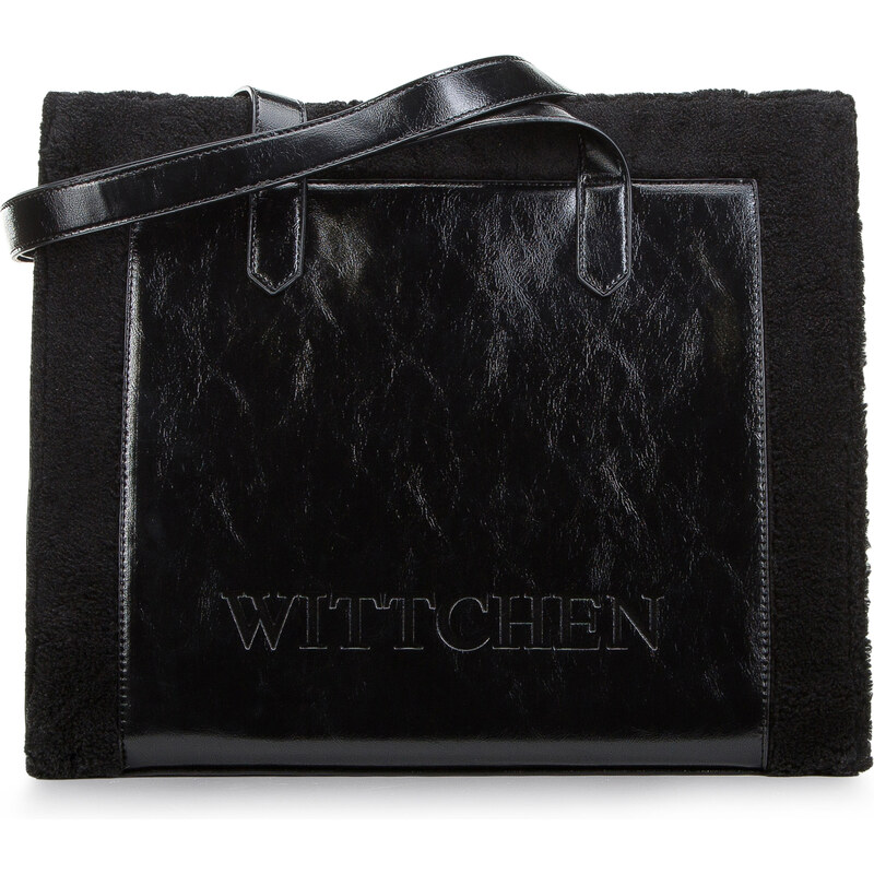 Dámská kabelka Wittchen, černá, ekologická kůže
