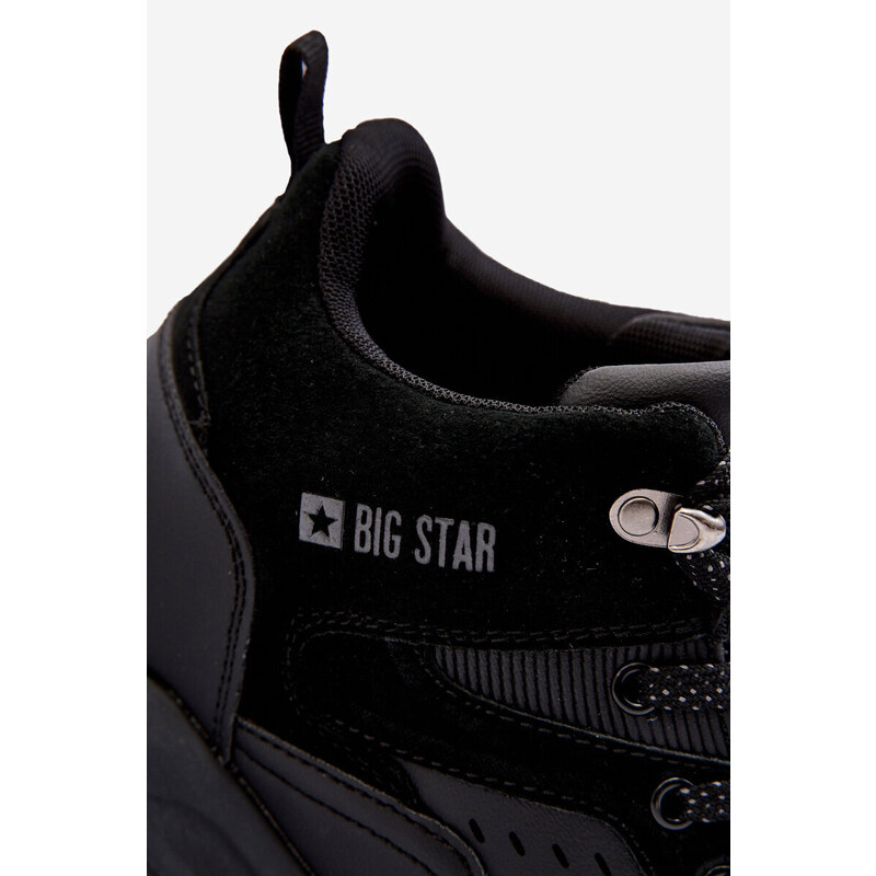 BIG STAR SHOES Zateplené pánské sportovní boty Black Big Star