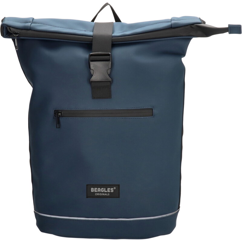 Beagles Moderní unisex RollTop městský batoh modrý 20279