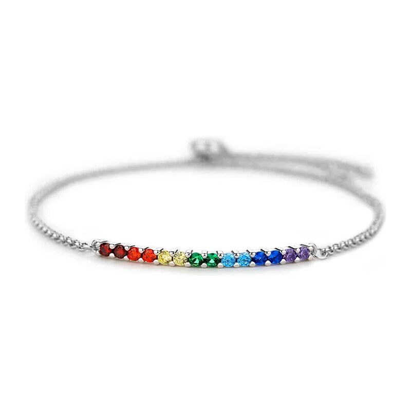 MAJYA Stříbrný náramek PRIDEFUL 10306 86260263