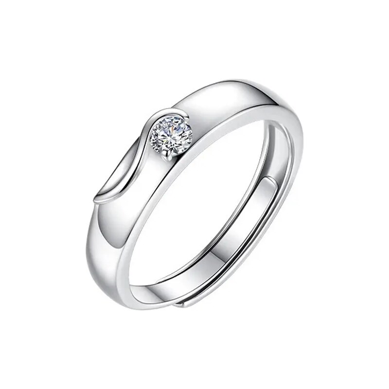 MAJYA Stříbrný nastavitelný prsten ANGELA 10364