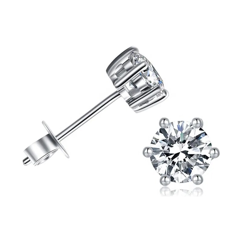 MAJYA Stříbrné náušnice CELINE 6 mm 10525