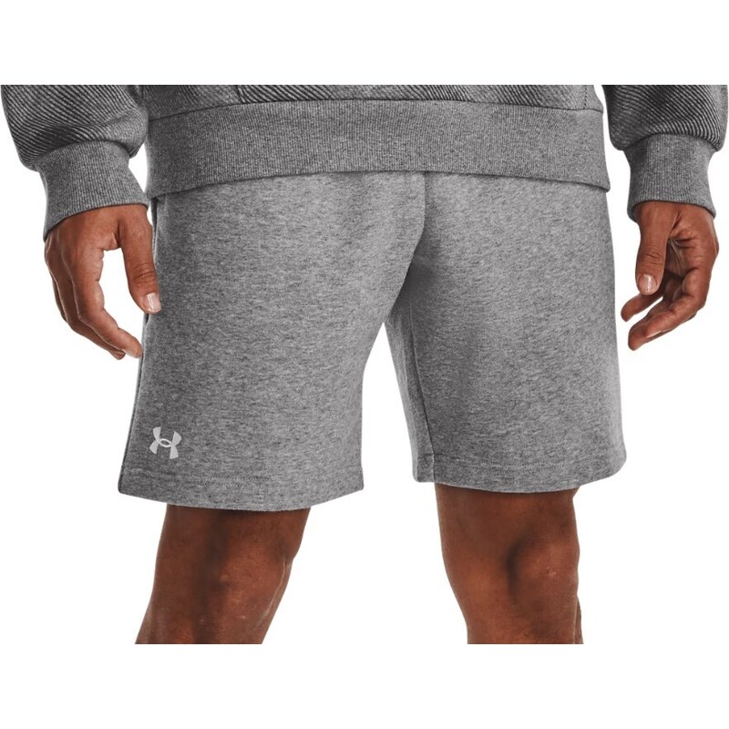 Šortky Under Armour UA Rival Fleece Shorts-GRY 1379779-025