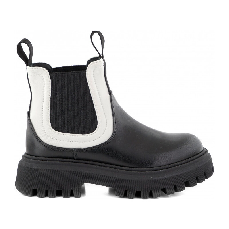 KOTNÍKOVÁ OBUV MARNI TRACK SOLE LEATHER CHELSEA BOOTS