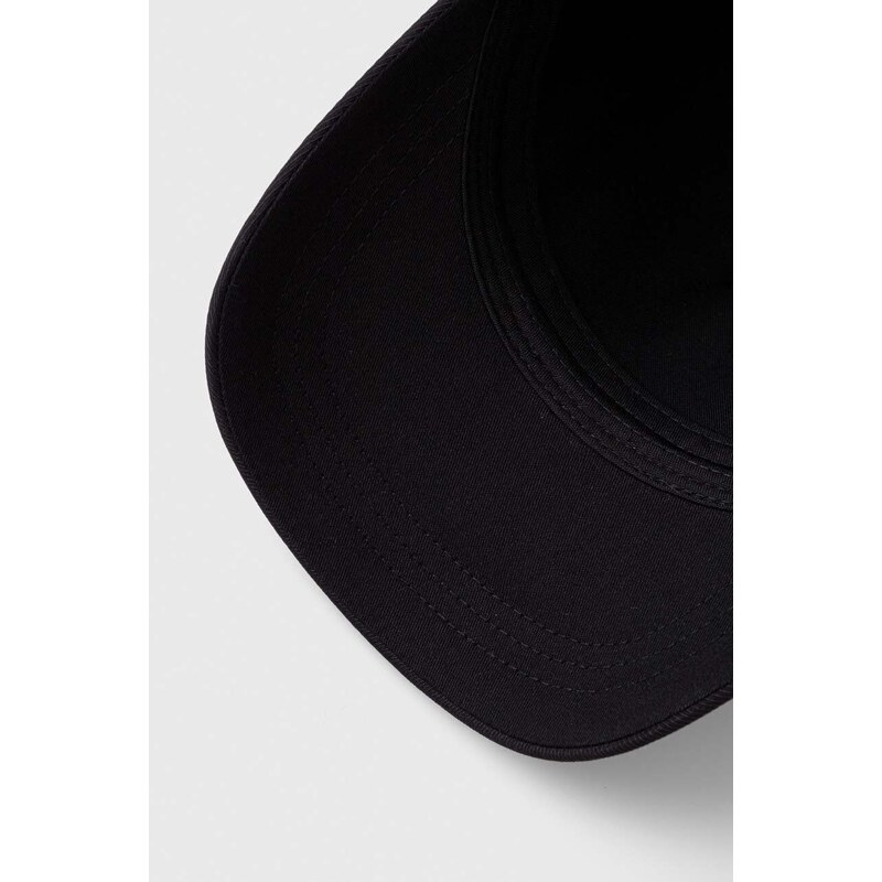 Kšiltovka Karl Lagerfeld černá barva, s aplikací