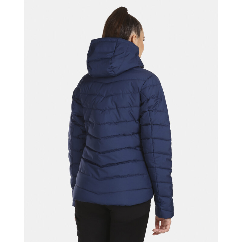Dámská zateplená zimní bunda Kilpi TASHA-W tmavě modrá
