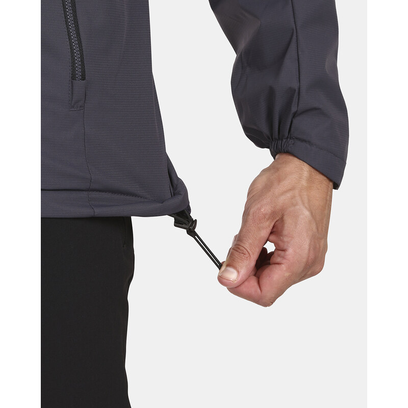 Pánská outdoorová bunda Kilpi OLVERA-M tmavě šedá