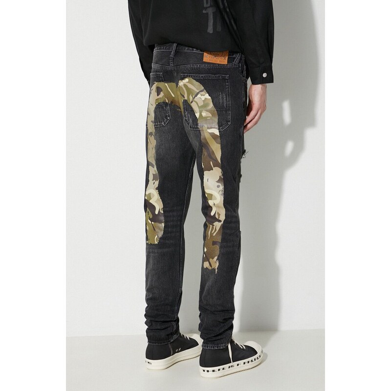 Džíny Evisu Camuflage Brushstroke Daicock pánské, 2EAHTM3JE890317CS