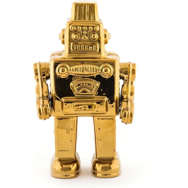 Dekorace Seletti Memorabilia Gold My Robot