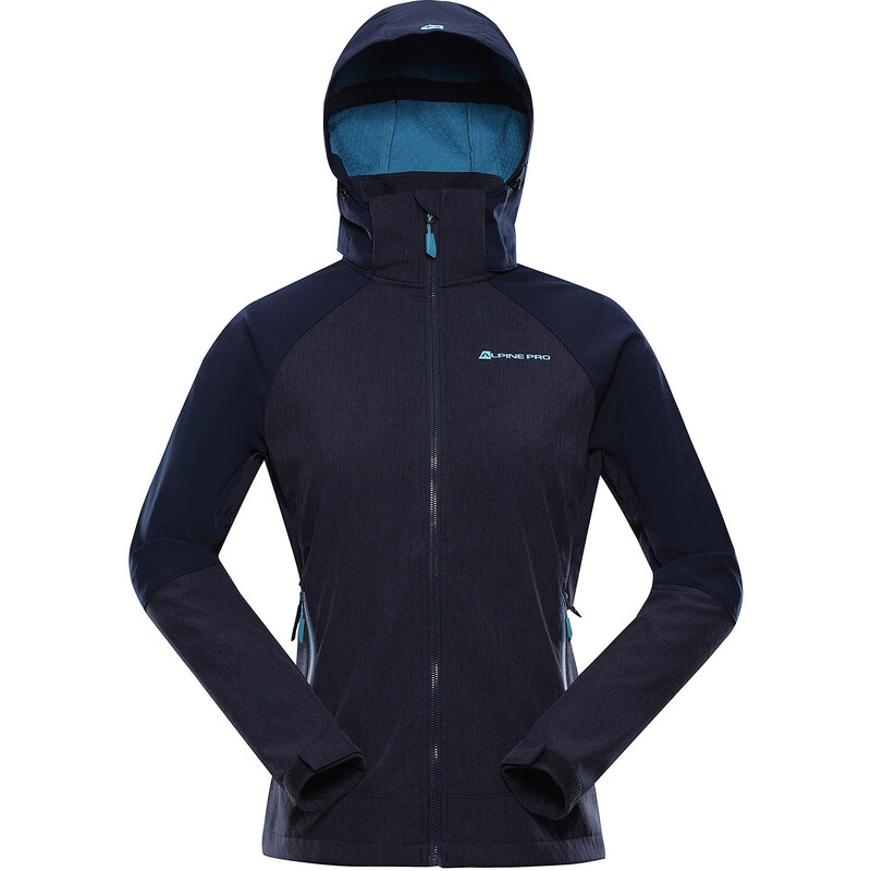 Dámská softshellová bunda Alpine Pro LANCA - tmavě modrá 86396137