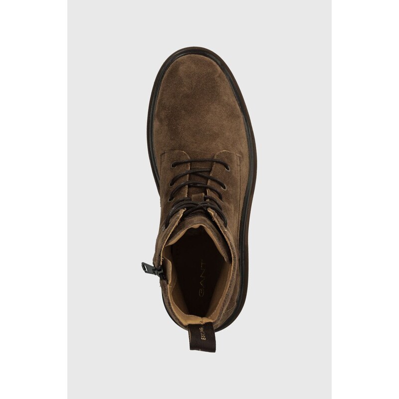 Semišové boty Gant Ramzee pánské, hnědá barva, 27683423.G42