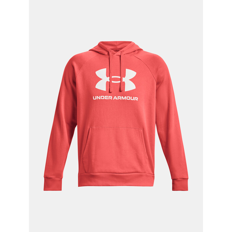 Under Armour Mikina UA Rival Fleece Logo HD-RED - Pánské